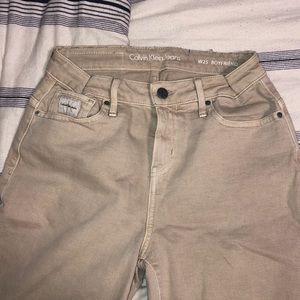 Calvin Klein mom jeans